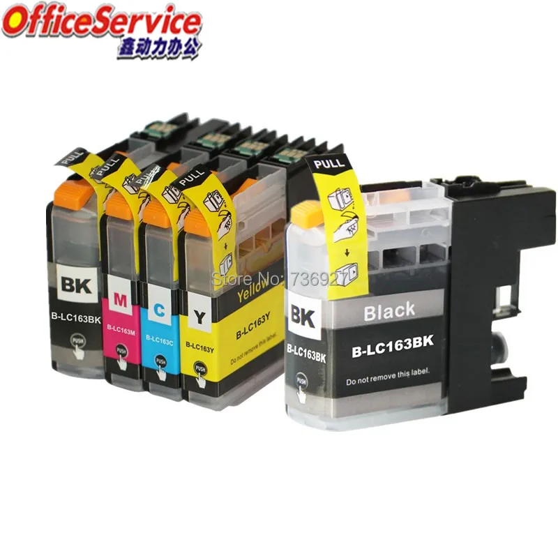 

5X LC161 LC163 Compatible Ink Cartridge For Brother DCP-J152W J552DW J752DW MFC-J245 470DW MFC-650DW MFC-J870DW printer