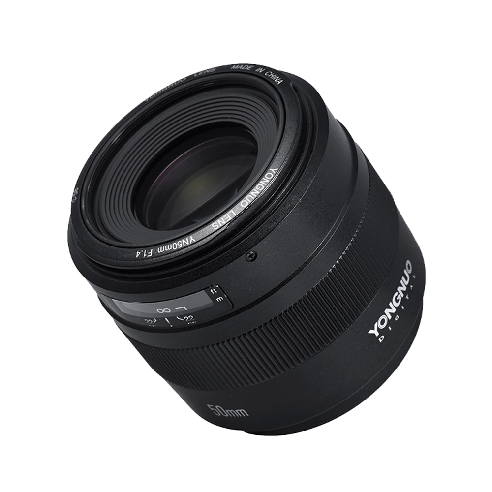 Новинка YONGNUO YN50mm объектив F1.4 стандартный основной Большая диафрагма Автофокус