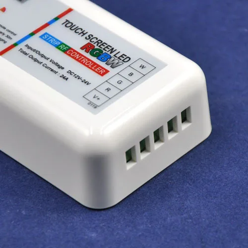 10 шт./лот RGBW контроллер 2 4G 12 24V 24A светодиодный сенсорный экран RF пульт