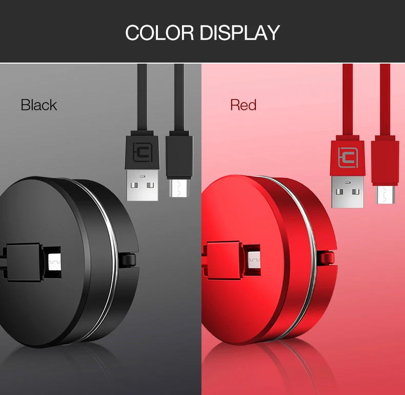 Cafele Micro USB кабель для samsung Xiaomi huawei выдвижной портативный Micro USB кабель Быстрая зарядка для Xiaomi USB Micro кабель