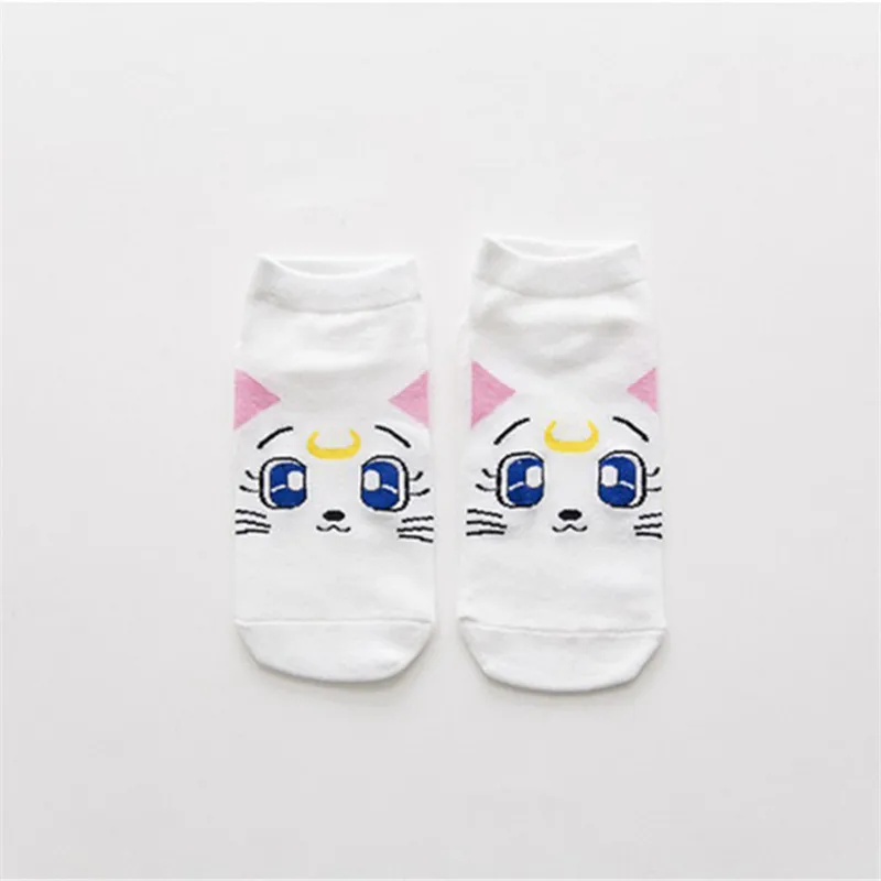 Носки для косплея аниме Sailor Moon мягкие и удобные хлопковые носки сделай