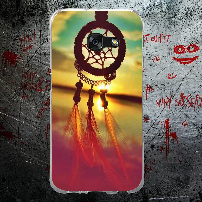 Fashion Dream Catcher Boho Tribal Soft Phone Cases for Samsung Note 2 3 4 5 8 HTC One U11 M7 M8 M9 M10 A9 E9 Plus | Мобильные