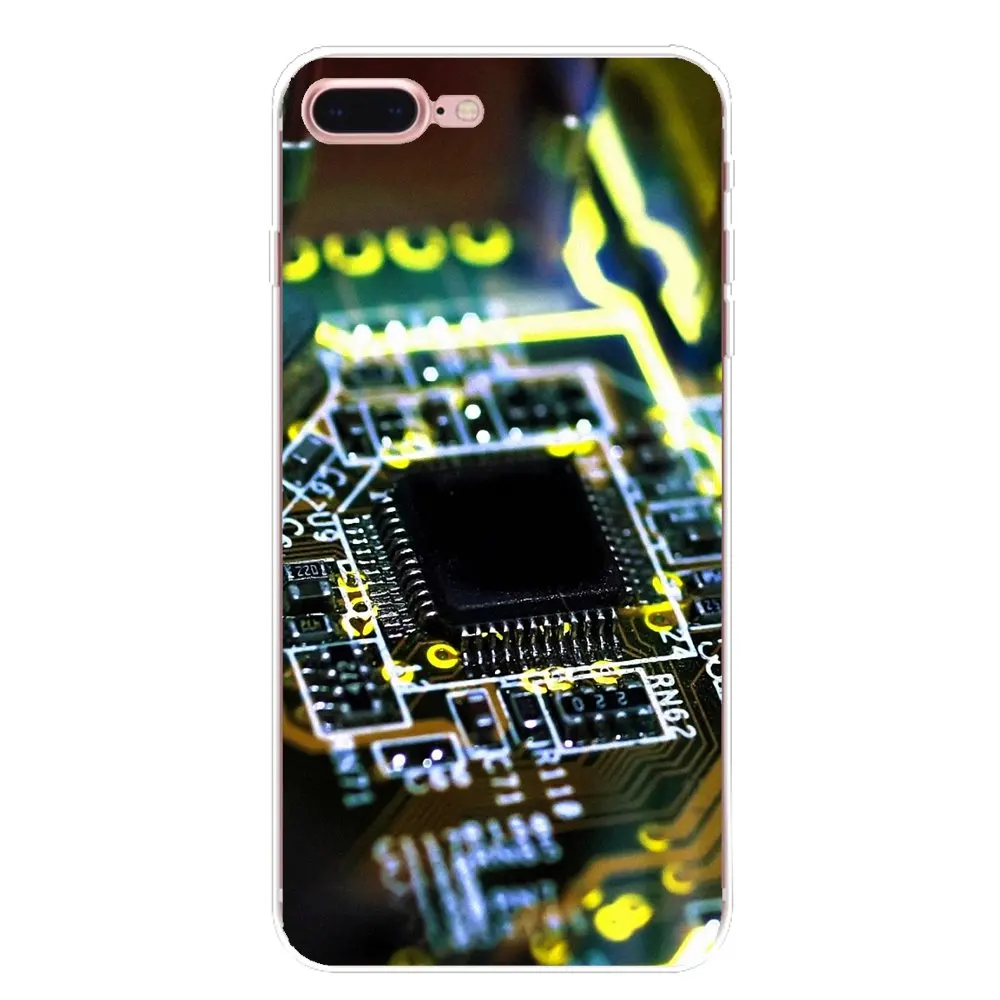 Silicone Phone Shell Cover funny motherboard For Xiaomi Redmi 4 3 3S Pro Mi3 Mi4 Mi4i Mi4C Mi5 Mi5S Mi Max Note 2 |