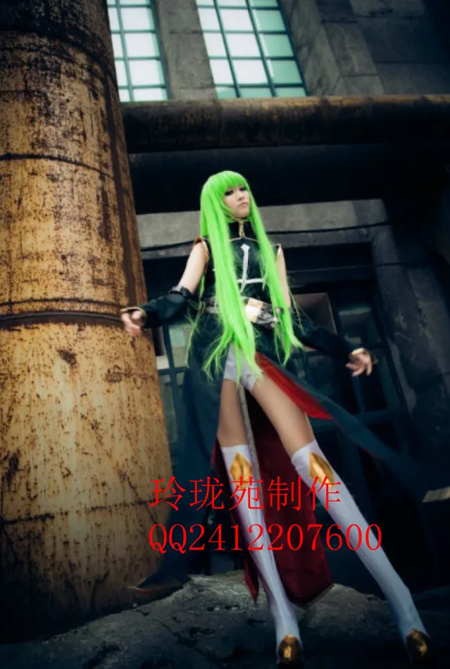Аниме CODE GEASS CC C tsu карнавальный костюм платье для девочек Женская обувь по