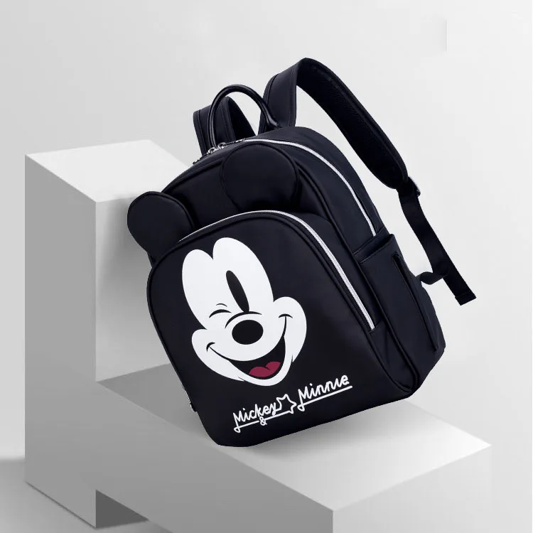 Сумка для подгузников disney, большая емкость, рюкзак для подгузников, водонепроницаемый, для ухода за ребенком, для мамы, рюкзак для путешествий, мультяшный, Микки, детские сумки для кормления - Цвет: 2