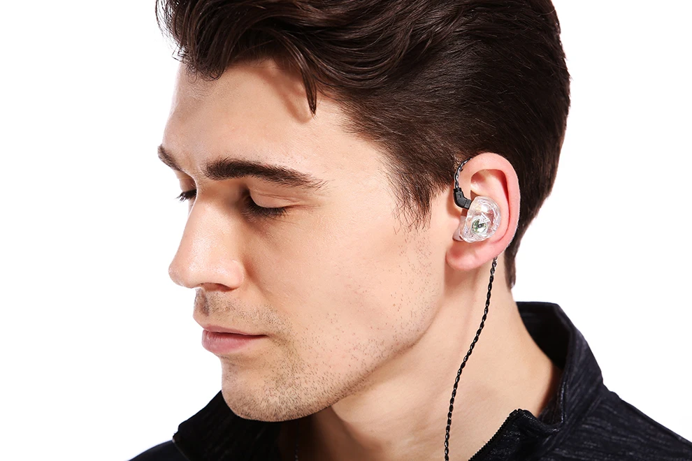 QKZ VK1 наушники с 4DD в ухо наушники fone de ouvidoauriculares audifonos HIFI DJ Monito спортивные наушники для бега