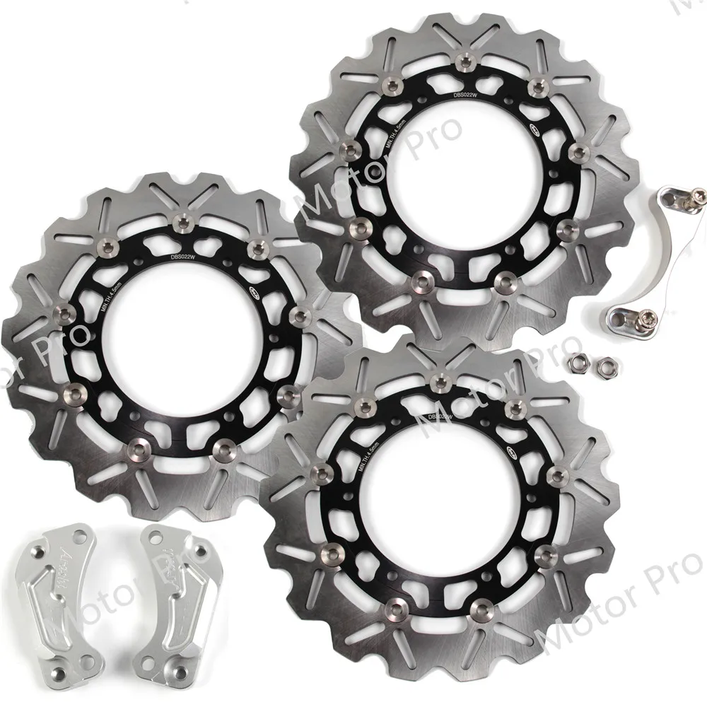 Комплект ротора для передних и задних тормозных дисков мотоцикла Yamaha XP 500 2008 2009 2010