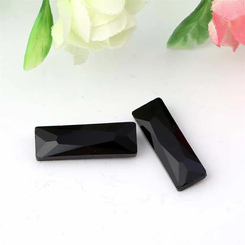 Кристаллы Pointback Strass DIY ремесленные аксессуары струйные черные кристаллы