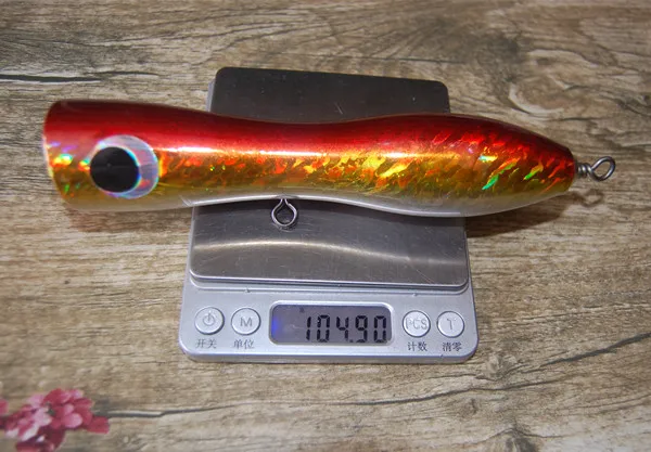 Приманка для рыбалки Big Game Поппер приманка морской 19 см 100 г деревянная ручной