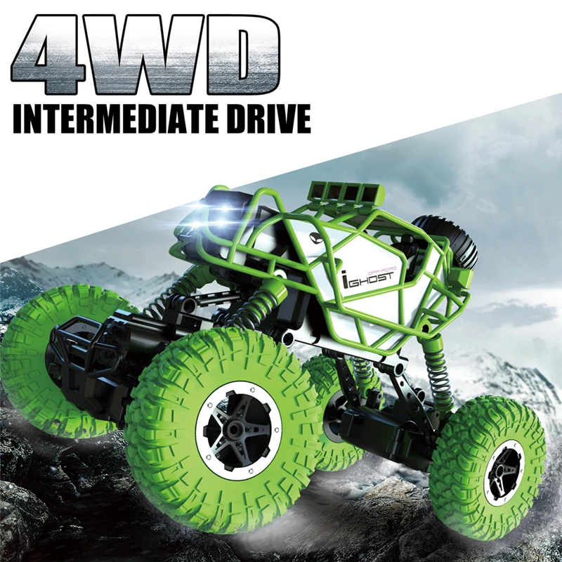 RC автомобили 4WD Дистанционное управление автомобиль скалолазание 4x4 двойные