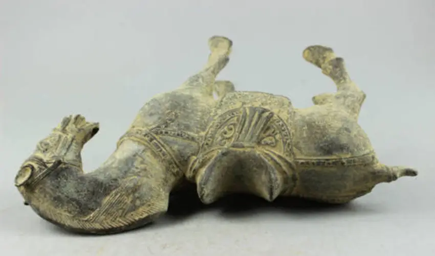 Коллекционные антикварные декорированная старинной 270 год изделие из бронзы