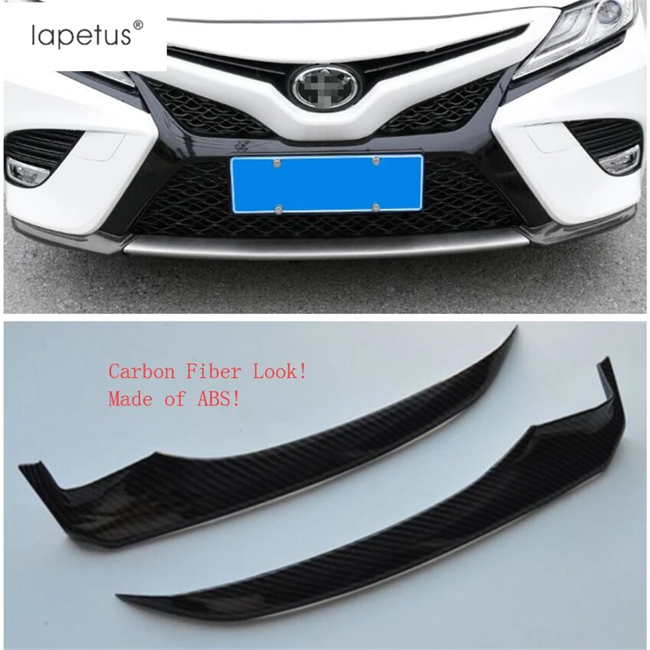 Аксессуары Lapetus подходят для Toyota Camry 2018 2021 ABS передняя головка бампера нижняя