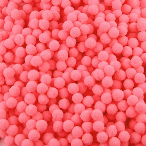 06watermelon red Мини помпоны 10 мм Мульти варианты мягкие шарики-Помпоны ручной работы DIY домашний сад Свадьба Швейные аксессуары для художественного оформления инструмент 20 г - Цвет: 06watermelon red