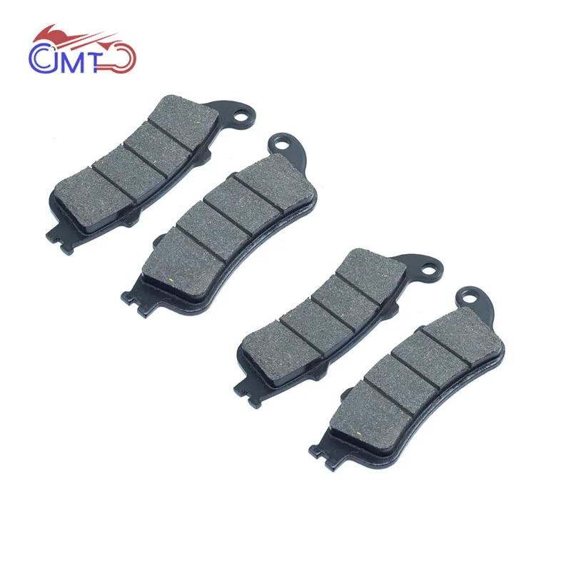 2x Front Brake Pads Для Honda VFR800 VFR800A Intercepter 2002-2005 VFR800Fi 1998-1999 CBR1100XX 1997-2000 передние и задние тормозные колодки Набор VFR 800 A FI - Цвет: 2x Front Brake Pads
