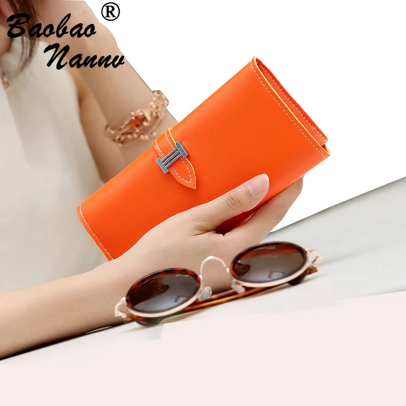 Модные женские кошельки 2019 роскошные длинные Дамский кошелек из искусственной