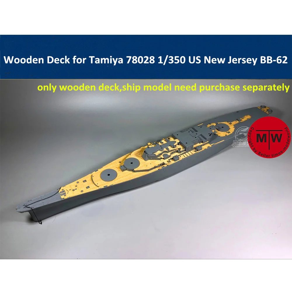 1/350 весы деревянный колоды для Tamiya по супер скидке 78028 нам броненосец Нью Джерси BB