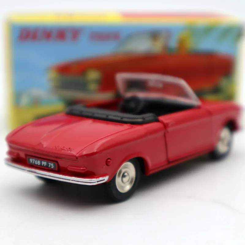 Atlas 1:43 Dinky Toys 511 Cabriolet 204 peugeot Red литье под давлением модели автомобилей Ограниченная серия Коллекция