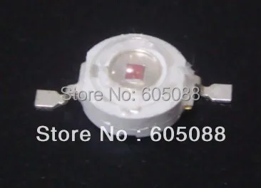 Высокое качество 1 Вт эпилeds чипы глубокий красный цвет led излучающие диоды 650 660nm