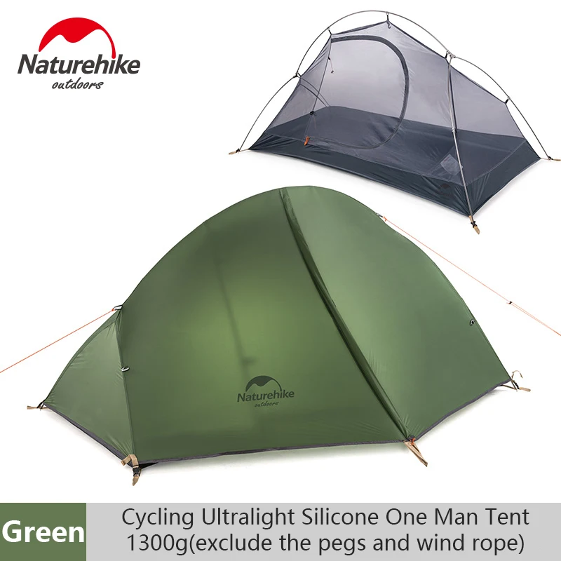Палатка Naturehike Сверхлегкая двухслойная профессиональная для отдыха на открытом