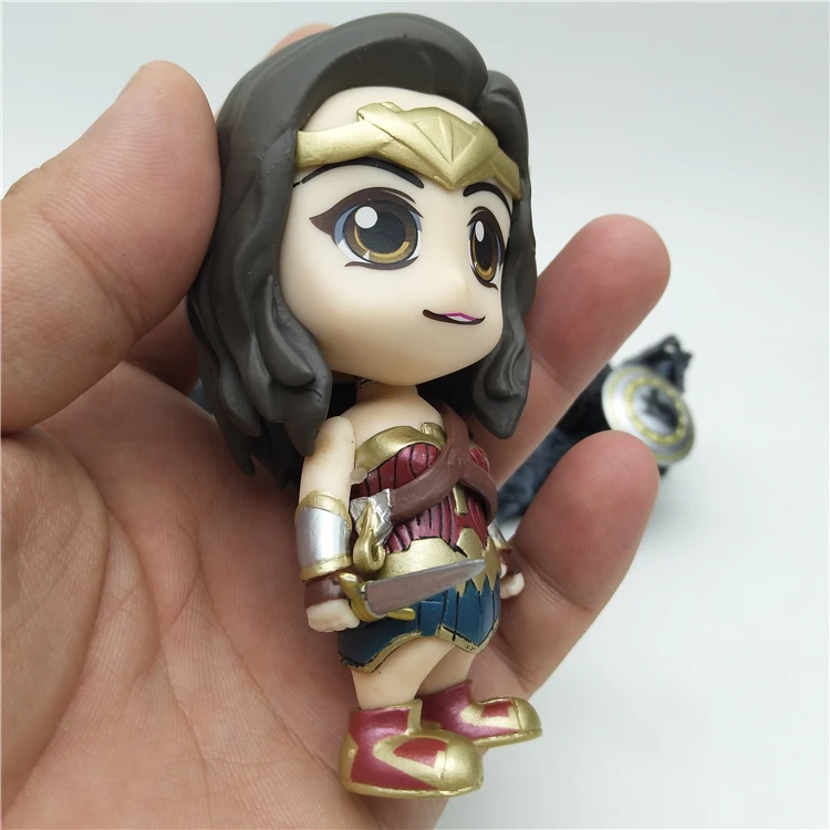Косплэй Игрушки для маленьких детей Wonder Woman ПВХ В версии рисунках модель из