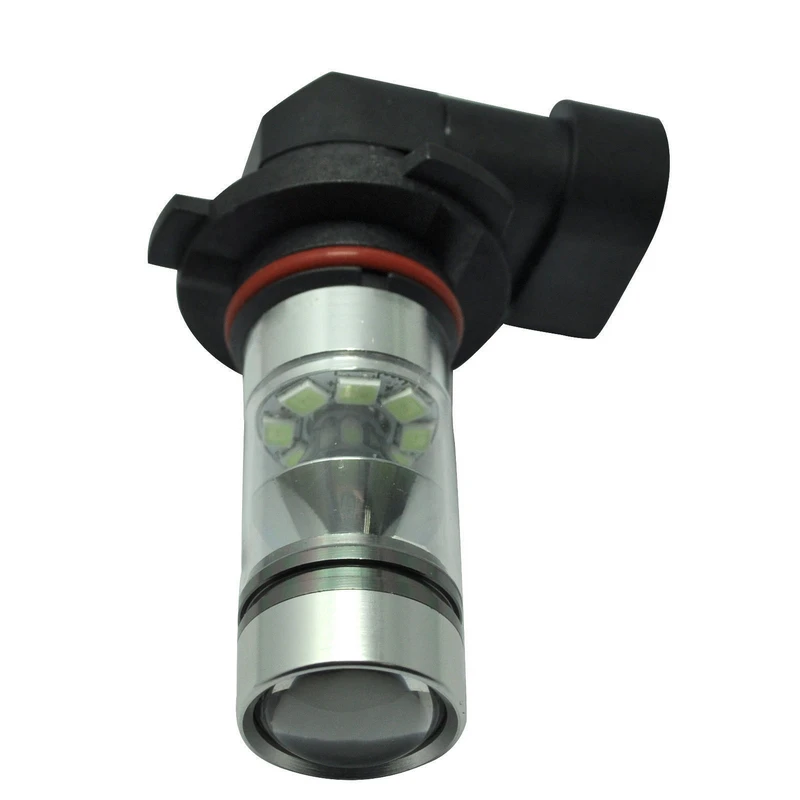 

JXLCLYL 2pcs H10 9145 100W 2323 20LED Car Projector Fog Driving Light Bulb White