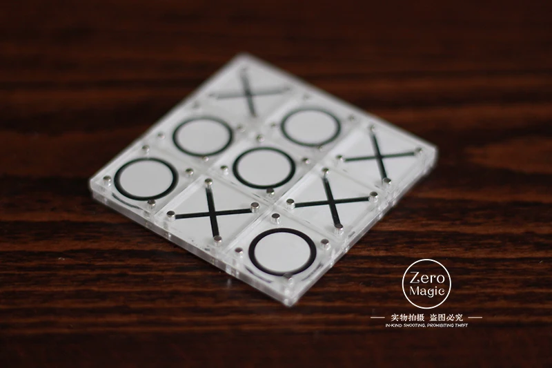 Mini Tic Tac Toe Pro By Bond Lee, волшебные фокусы, магический реквизит, ментализм, магия закрыть уличное волшебство