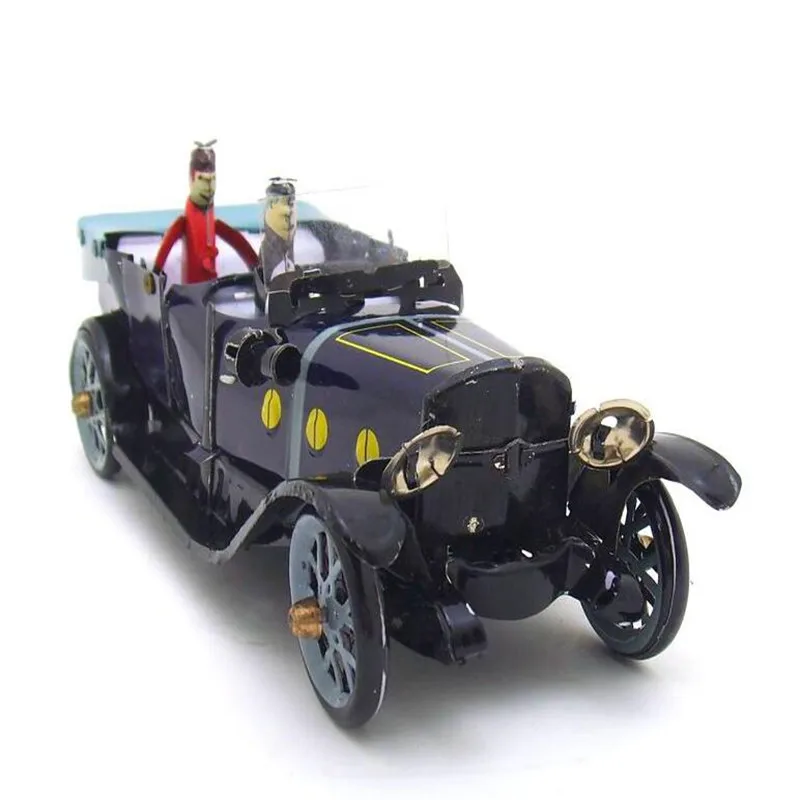 Винтажный Ретро автомобиль-трансформер оловянная Игрушка Классическая заводная