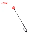 Кнут Для шлепания, интимные красные из искусственной кожи в форме сердца, лошадь, кнут, ручка для ресниц, кнут для фетиша, интимные товары для взрослых, интимные игрушки