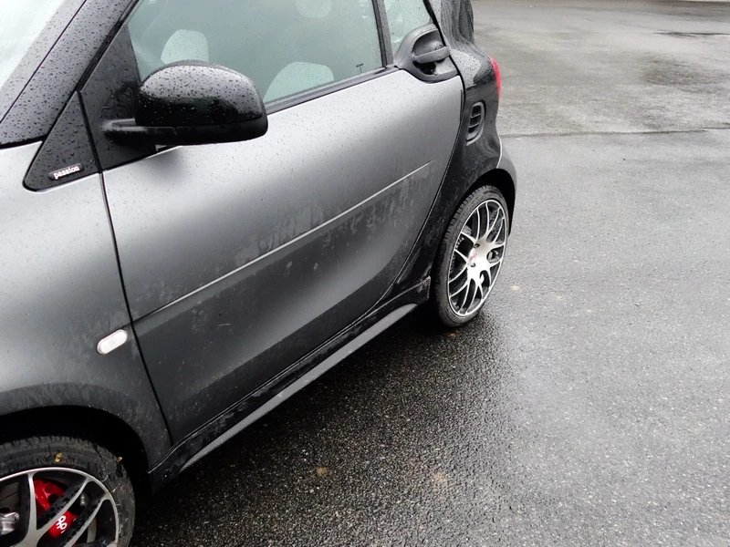 Часть углеродного волокна стекло FRP тела комплект подходит для 2015 2017 Smart Fortwo C453 AMG