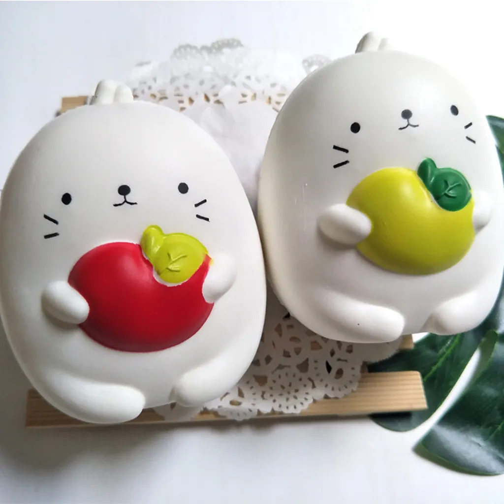 Сжимаемые медленно поднимающиеся детские игрушки забавный кролик Декор