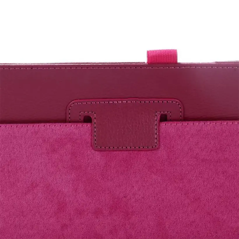 Ультратонкий чехол-книжка из искусственной кожи с 2 папками личи для Huawei MediaPad M3