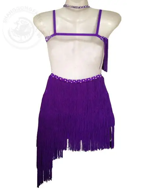 

New Latin dance costume sexy senior tassel latin dance dress for women latin dance competition dresses S-4XL LD-44