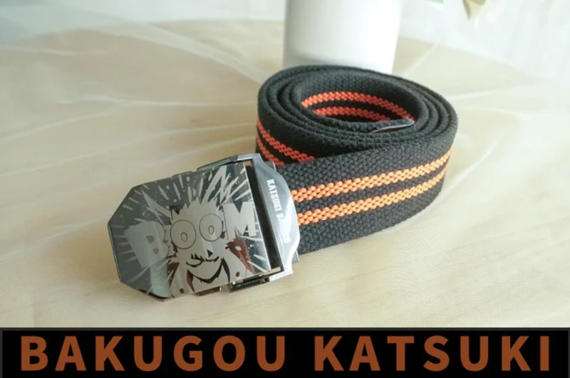 Аниме Academy Todoroki Shoto Bakugou кацуки костюмы для косплея сплав холст пояс пояса