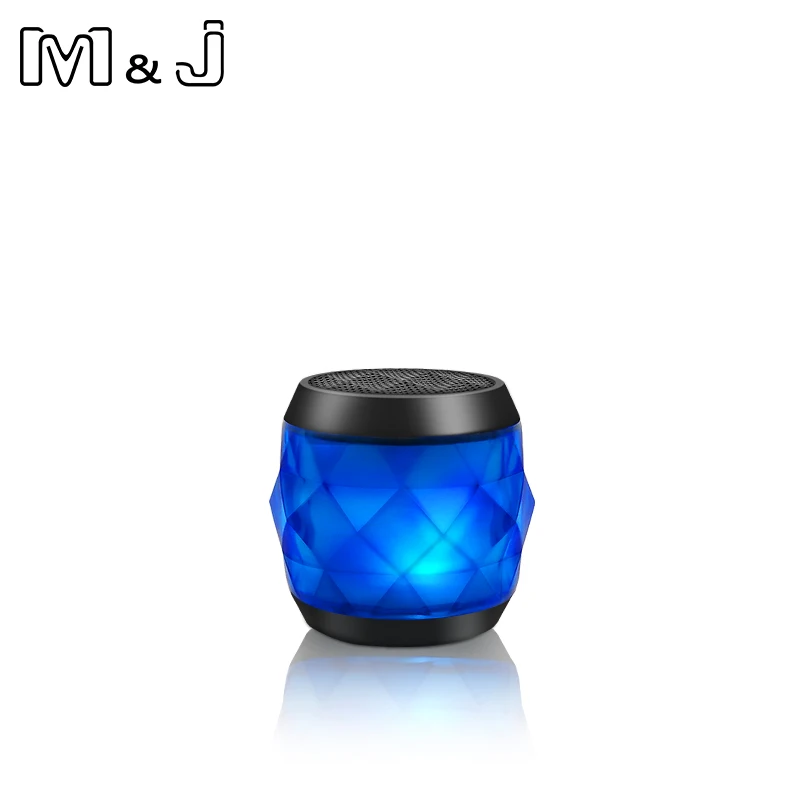 M& J водонепроницаемый беспроводной портативный Bluetooth динамик мини светодиодный аудио стерео звук динамик для iPhone Xiaomi samsung колонка