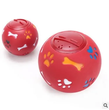 2 размера S/M черная игрушка для собак забавная пищалка утечка пищевые шарики