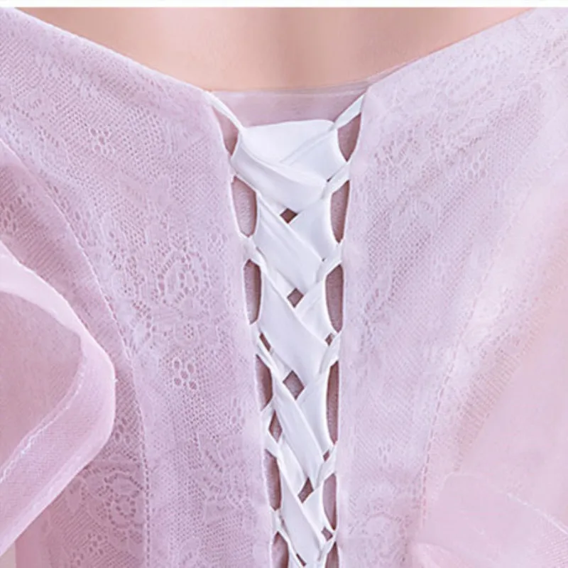 Розовые Свадебные платья 2019 вырез лодочкой длина до пола Линия Vestido De Noiva