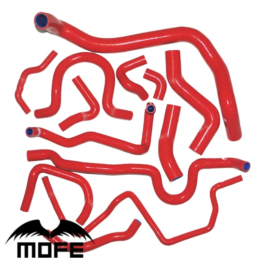 MOFE Racing 13 шт. оригинальный логотип Радиатор воды силиконовый хладагент шланг