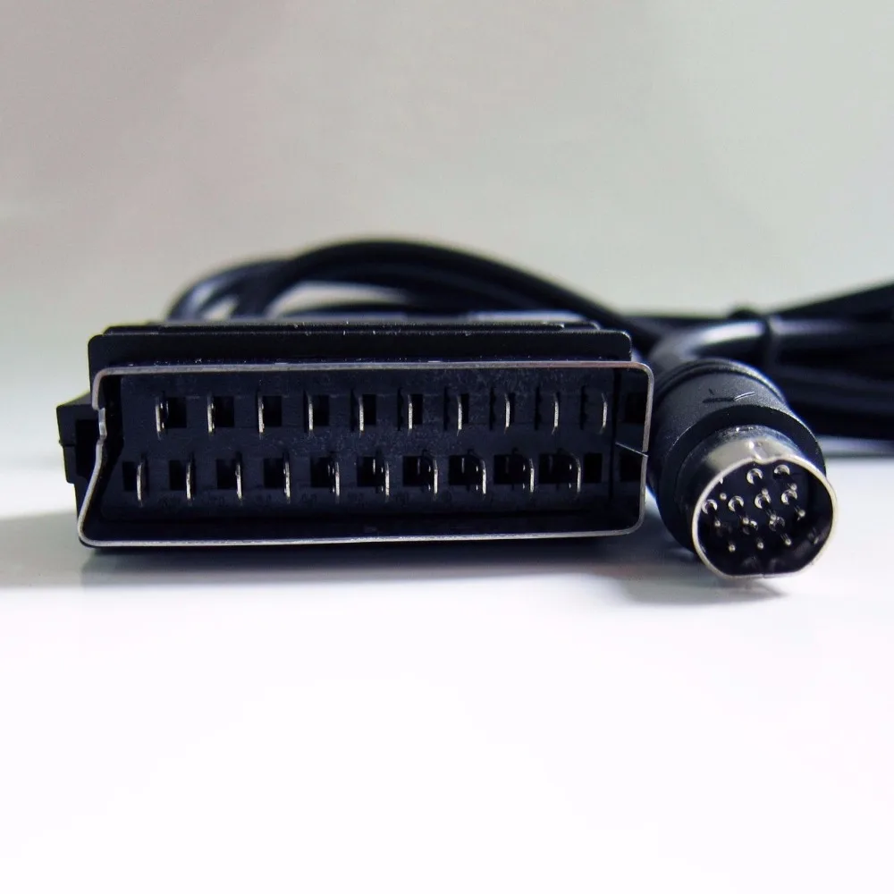 Настоящий кабель RGB Scart для телевизора Sega Saturn|rgb scart cable|scart rgb cablescart |
