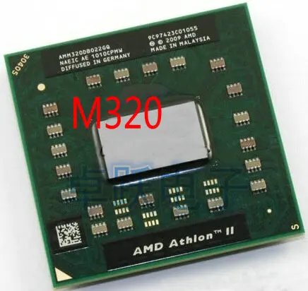 Оригинальный двухъядерный мобильный процессор AMD Athlon II M320 AMM320DBO22GQ для ноутбука