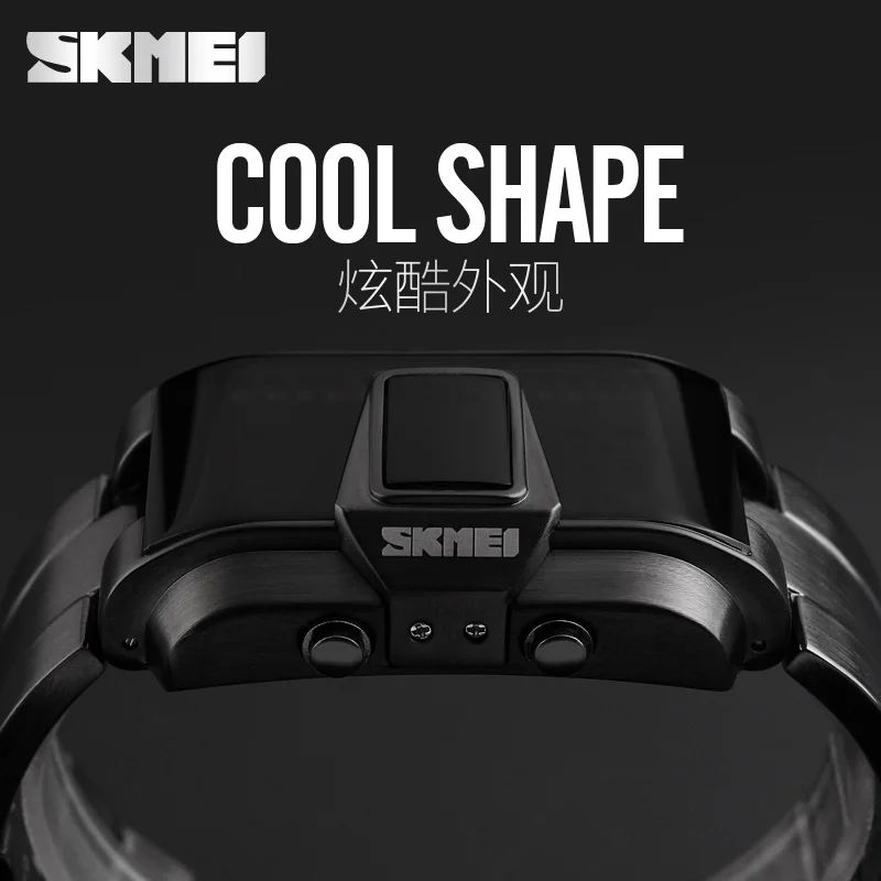 SKMEI часы спортивные супер крутые Мужские кварцевые цифровые мужские люксовый