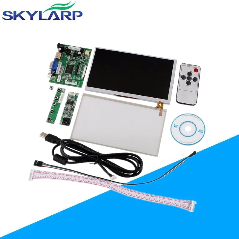 INNOLUX " дюймовый Raspberry Pi lcd сенсорный экран дисплей TFT монитор AT070TN90 с сенсорным экраном Комплект HDMI VGA вход драйвер платы