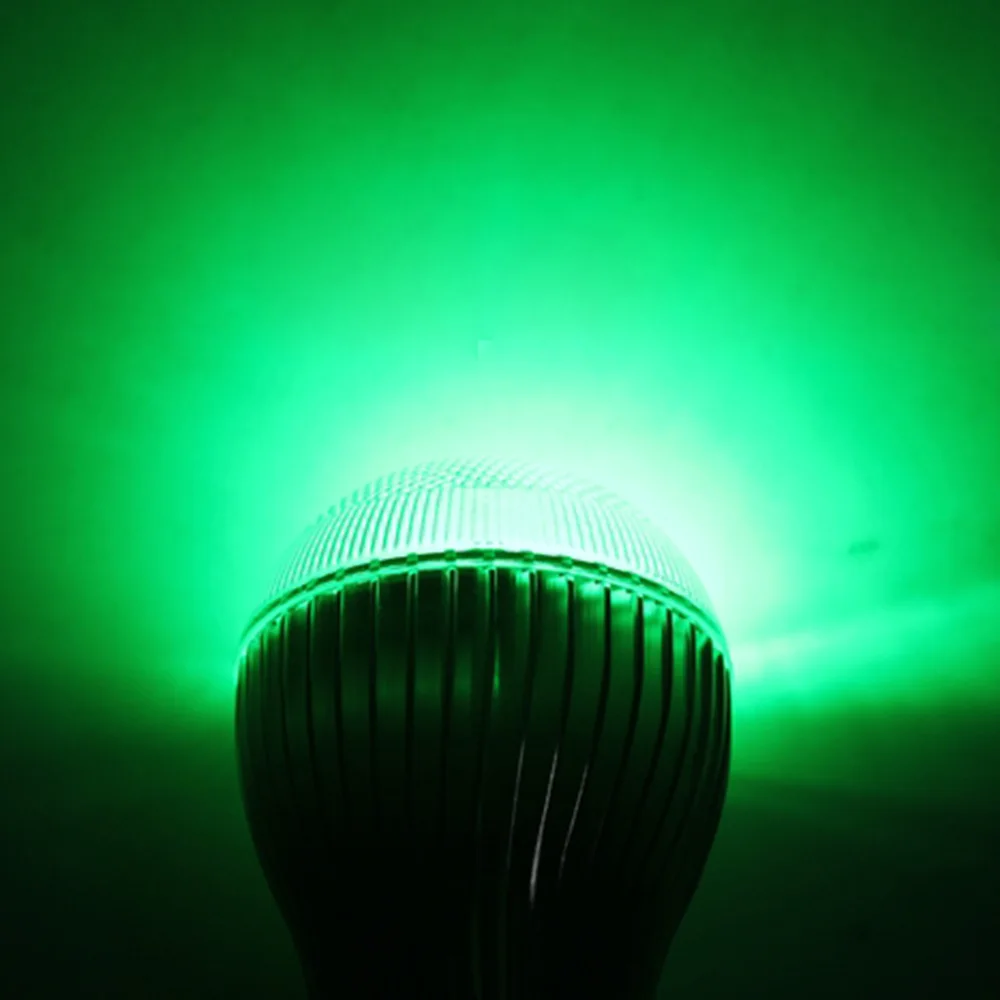 Новая Светодиодная лампа RGB 9 Вт B22 с дистанционным управлением Светодиодный