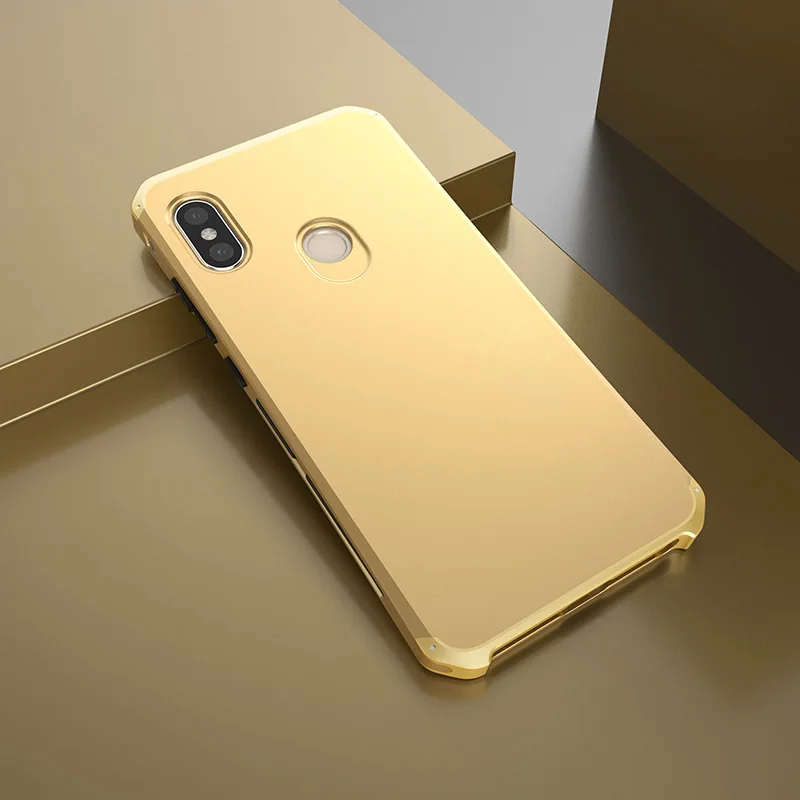 S Чехол для телефона для Xiaomi Redmi Note 5 алюминиевая металлическая рамка твердый пластиковый чехол на заднюю панель для Xiaomi Redmi Note 5 Fundas идеальное ощущение - Цвет: S
