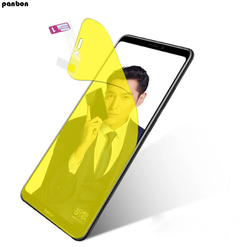 3D мягкая Гидрогелевая Передняя пленка Honor 7X 8X 7A V8, ультратонкая Защитная пленка для huawei Honor 7C 6C Pro, мягкая термополиуретановая нанопленка