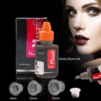 tattoo inks kit with ink cups pigment plant extracts permanent makeup microblading eyebrow beauty tools supplies paint non toxic