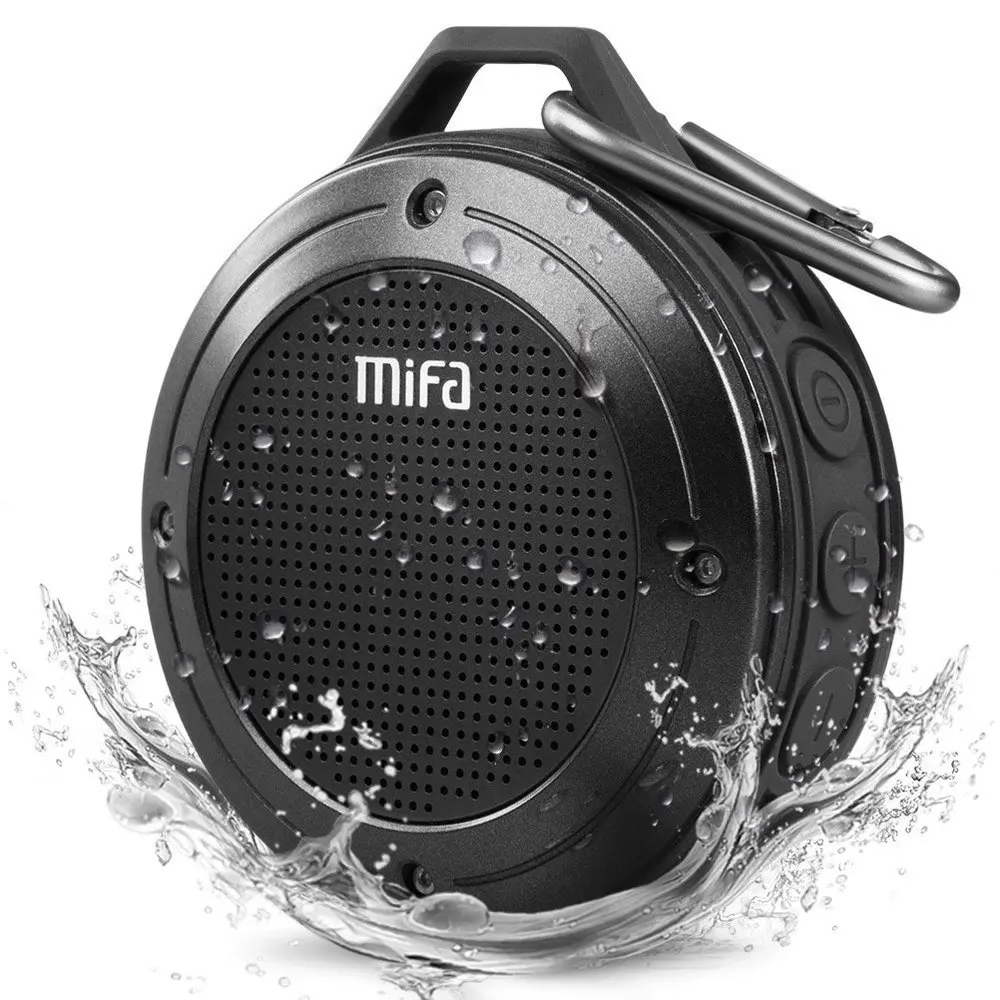 Mifa F10 Портативный Bluetooth Динамик душ 3D стерео звук баса Box пыле Водонепроницаемый