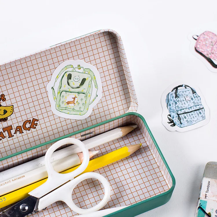 45 шт./кор. Новый Kawaii DIY креативный учебный Жесткий мини бумажный стикер украшение