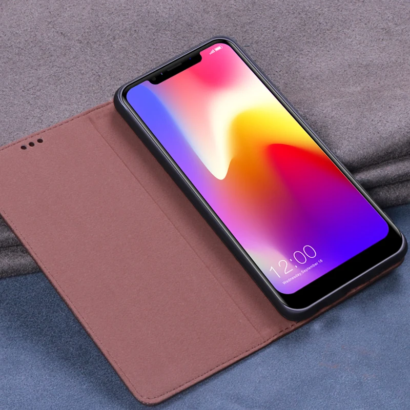 Роскошный кожаный флип-чехол aibloly для LEAGOO M11 5 дюймов чехол-подставка мобильного