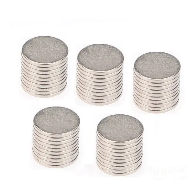 Twozilla 10PCS Super Strong Rare Earth RE Magnets 10mm x 1mm|magnet piece|magnet padre wire |