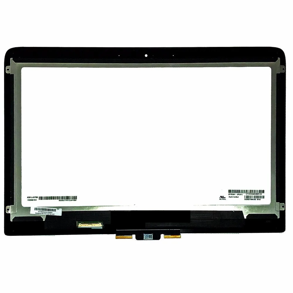 13 3 ''в сборе для HP Spectre 13T 3000 LP133QH1 SPA1 QHD ЖК сенсорный экран дигитайзер панель